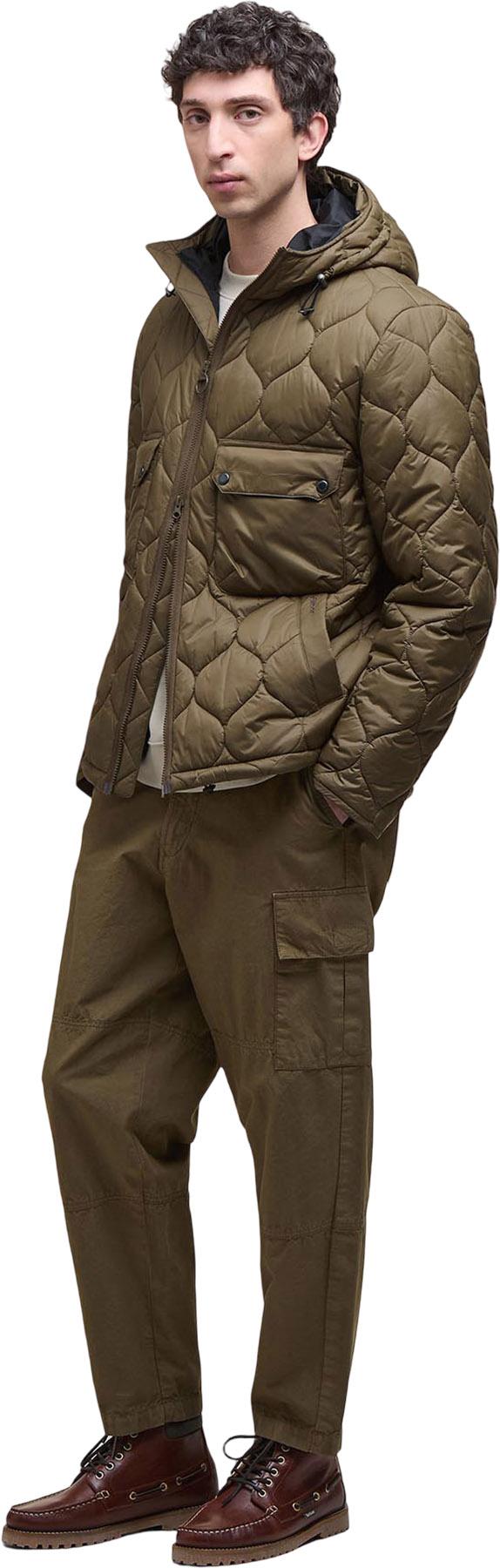 Barbour Spey Re-Engineered Hooded Quilted Jacket - Men's