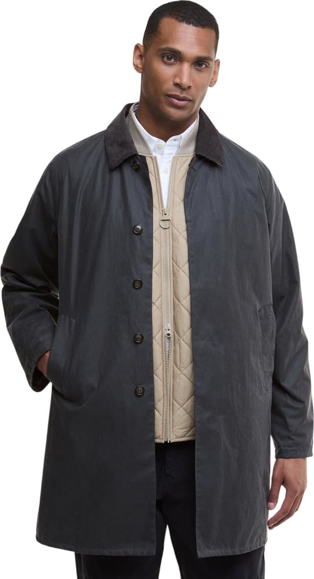 Barbour Lorden Waxed Mac Coat - Men's | Altitude Sports