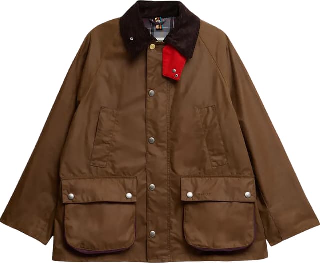 Barbour Barbour X Paul Smith Oversized Bedale Wax Jacket - Unisex