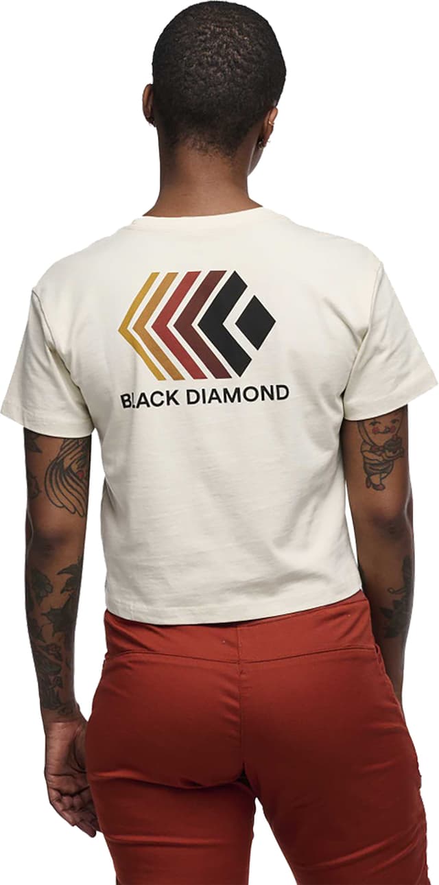 (取寄) ブラックダイヤモンド レディース フェイド クロップ T-シャツ - ウィメンズ  women Faded Crop T-Shirt - Women's Off White Black Diamond Faded Crop Short Sleeve Tee - Women's | The Last Hunt
