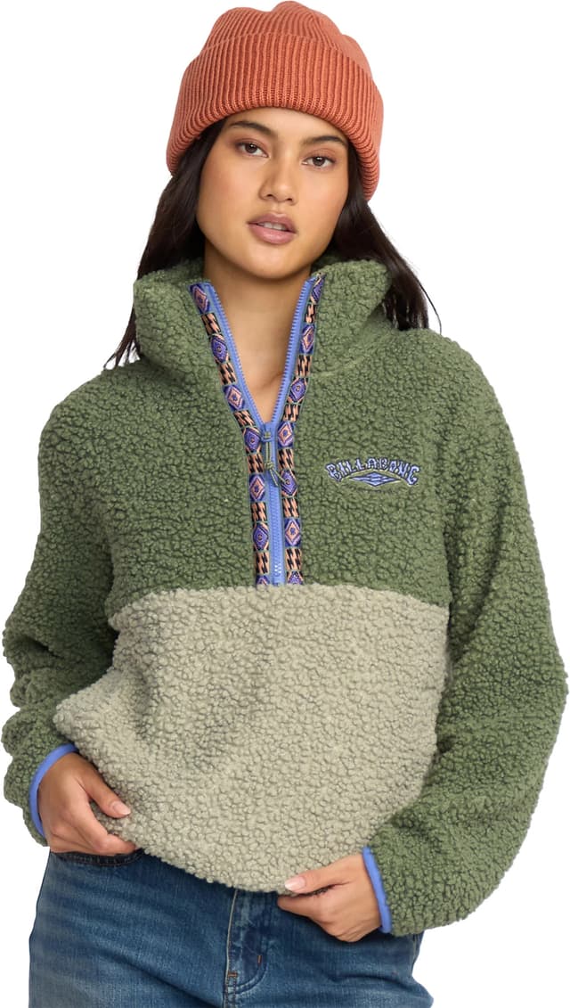 Billabong Horizon Mock Neck Half Zip Sweatshirt - Women's