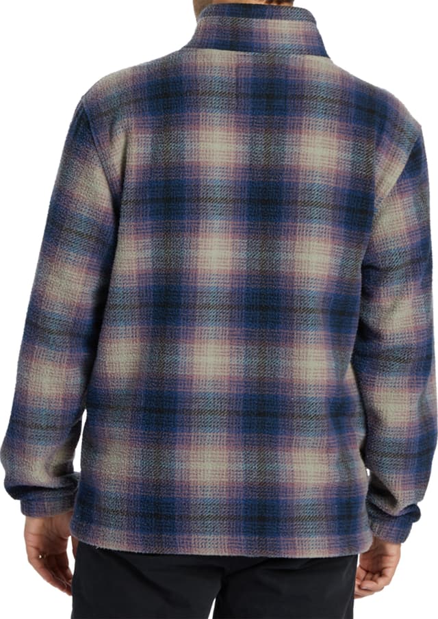 Billabong Boundary Half Zip Mock Neck Fleece Pullover - Men's