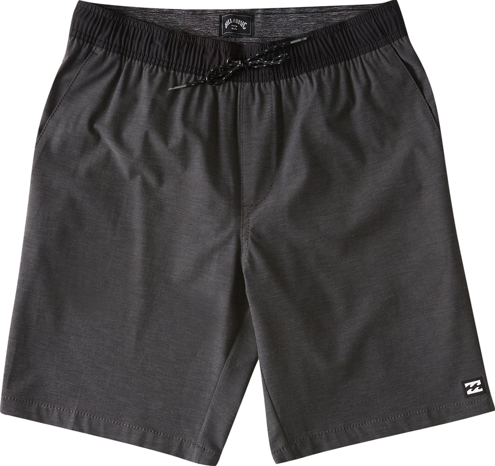 Billabong Men's Crossfire Elastic Walkshorts - Asphalt