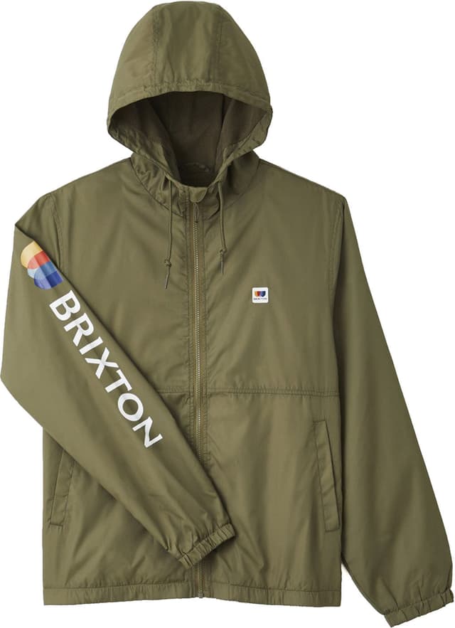 Brixton Claxton Alton LW Zip Hood Jacket - Men's | Altitude Sports