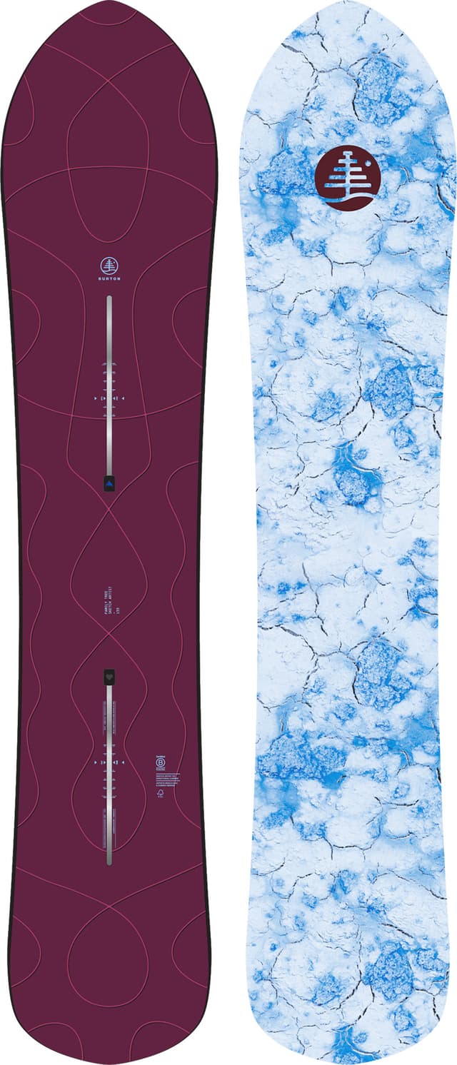 Burton Family Tree Hometown Hero Snowboard | Altitude Sports