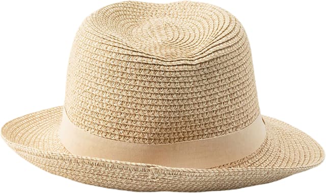 Canadian Hat Fulie Trilby Fedora Hat with grosgrain Ribbon