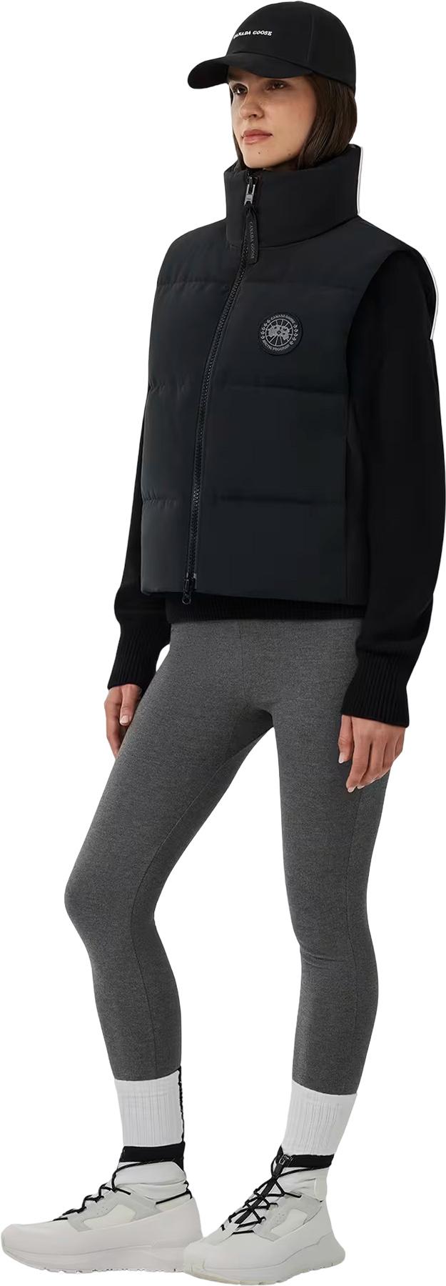 Canada Goose Grandview Cropped Vest Black Label - Women's