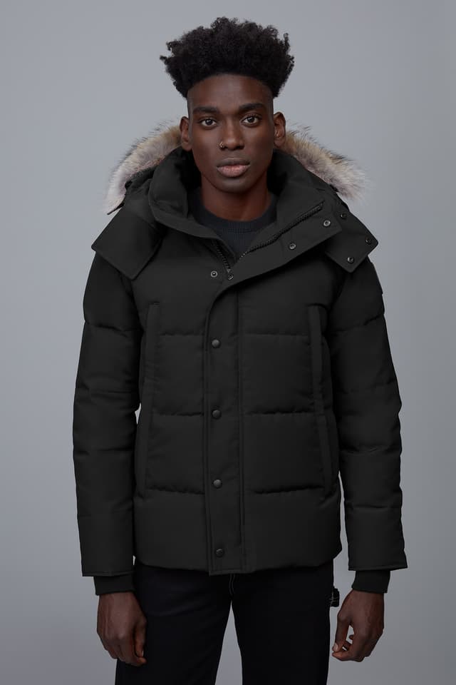Canada Goose Wyndham Black Label With Fur Parka - Men's | Altitude