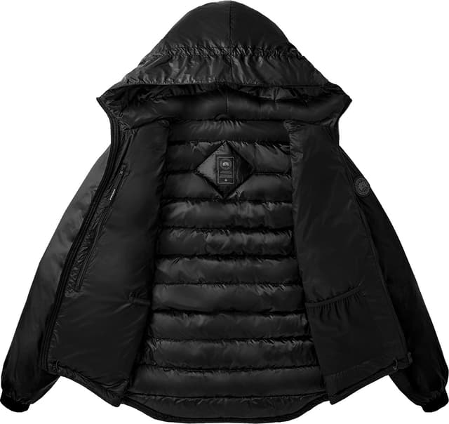   \"LODGE JACKET BLACK LABEL” Canada Goose Men's Lodge Jacket - Regular - Black Label