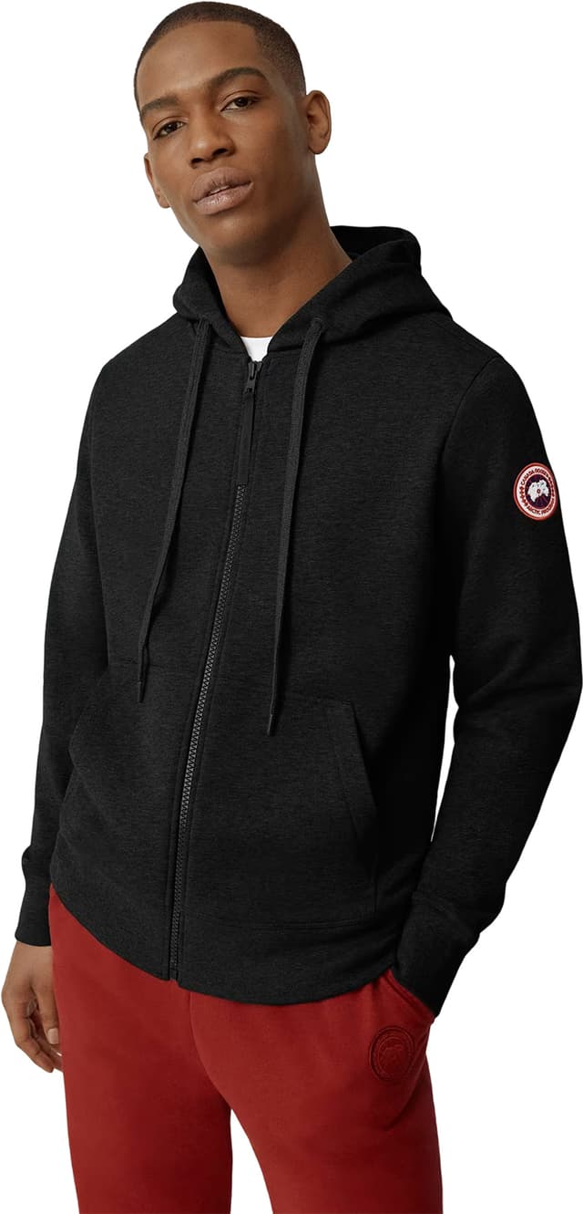 トップス   Huron Full Zip Hoodie L Canada Goose Huron Full Zip Hoody - Men's | Altitude Sports