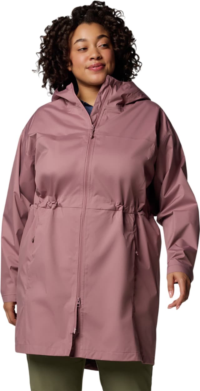 Columbia Weekend Adventure II Plus Size Long Shell Jacket