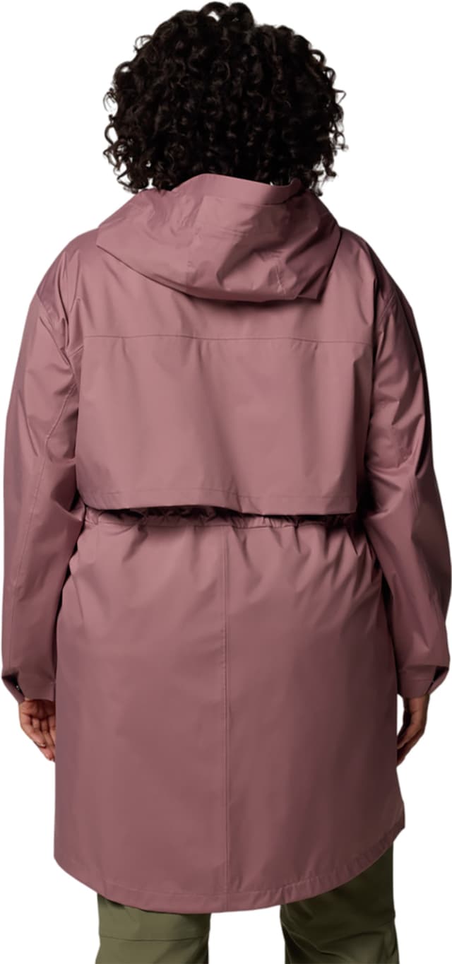 Columbia Weekend Adventure II Plus Size Long Shell Jacket