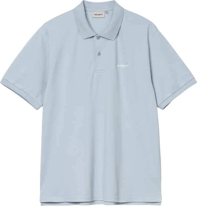 Carhartt Work In Progress S/S Carhartt Script Polo - Men's