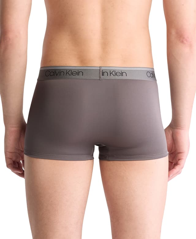 Calvin Klein Micro Stretch 3-Pack Low Rise Trunks - Men's