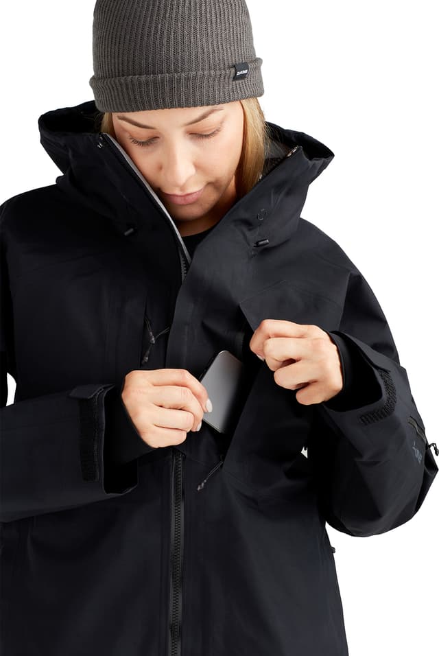 ウエア+装備 Dakine - DAKINE STOKER  GORE-TEX 3LJACKET BLACK M STOKERGORETEX3LJACKET-BLACK-