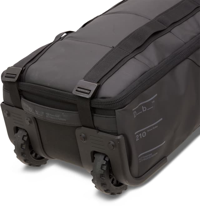Db スノー ローラー プロ 70L  Roller Pro 70L Snow Roller Black Out | Lightest Wheeled Ski Bag for Alpine and