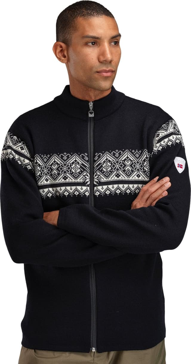 ノルウェーDALE メンズジャケット dny-85851_black-off-white-dark