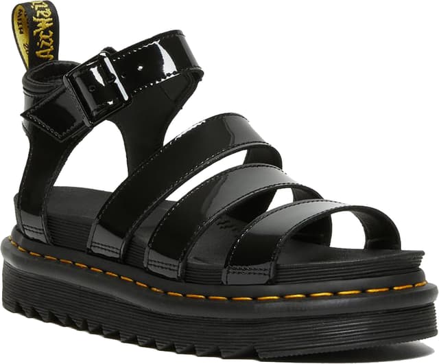 Dr. Martens Blaire Patent Leather Strap Sandals - Women's