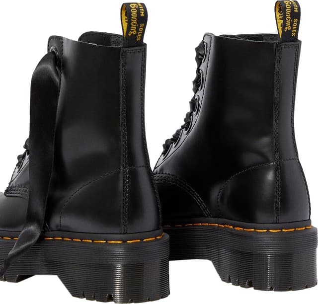 Dr. Martens Molly Leather Platform Boots - Women's | The