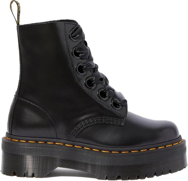 【美品】jetta hi max leather platform boots Jetta Hi Max Leather Platform Boots in Black Buttero | Dr
