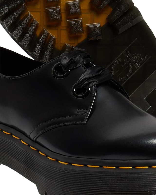Dr. Martens Holly Leather Platform Shoes - Women's | The