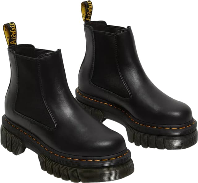 ◆Dr.Martens◆ Audric Chelsea boots nappa black 27148001 Dr. Martens Audrick Nappa Leather Platform Chelsea Boots