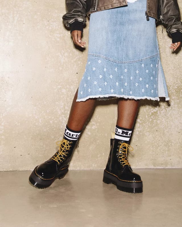 Dr. Martens★JADON MAX - Platform ankle boots Dr. Martens Vegan Jadon Max Platform Boots - Women's | The