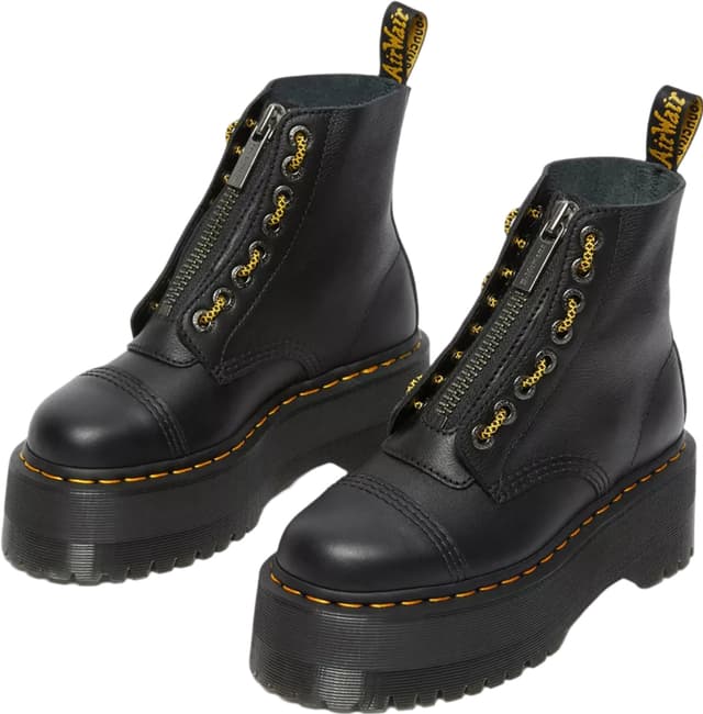 Dr. Martens Sinclair Max Pisa Leather Platform Boots - Women's