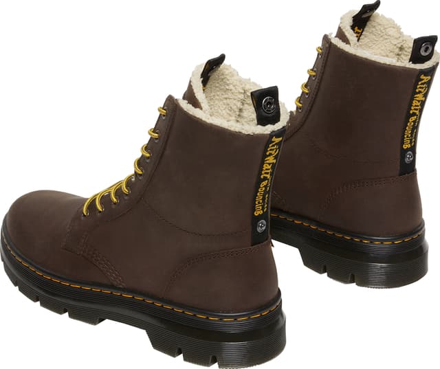 Dr. Martens Combs Leather Fold-Down Winter Boots - Unisex