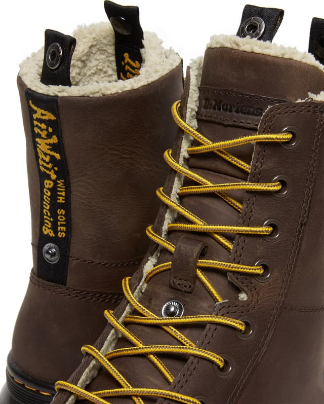 Dr. Martens Combs Leather Fold-Down Winter Boots - Unisex