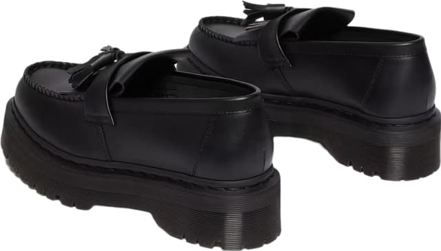 Dr. Martens Adrian Quad Felix Vegan Platform Tassel Loafers