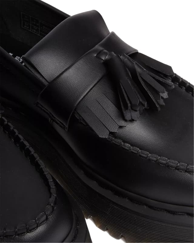 Dr. Martens Adrian Quad Felix Vegan Platform Tassel Loafers