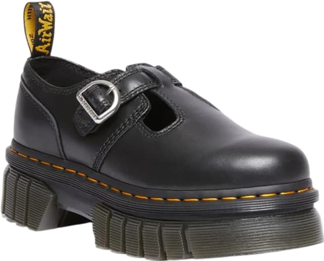 Dr. Martens Audrick Nappa Lux Leather Platform Mary Jane Shoes