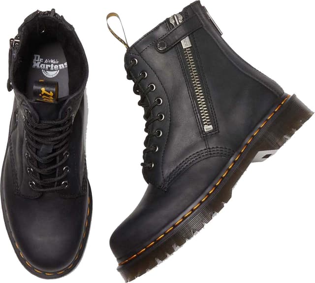 Dr. Martens 1460 Alt Zip Waxed Full Grain Boots - Men's | The Last