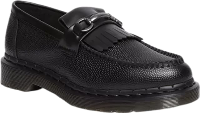 Dr. Martens Adrian Snaffle Pebble Grain Leather Kiltie Loafers