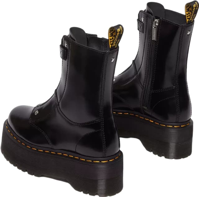 Dr. Martens Jetta Hi Max Buttero Leather Platform Boots