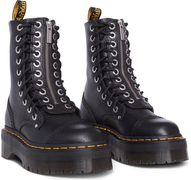 【ユニセックス】Dr Martens MILLED NAPPA LEATHER ブーツ Amazon.com | Dr. Martens Unisex Chelsea Boot, Black Nappa, 4