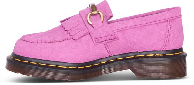 Dr. Martens Adrian Snaffle Repello Emboss Suede Kiltie Loafers