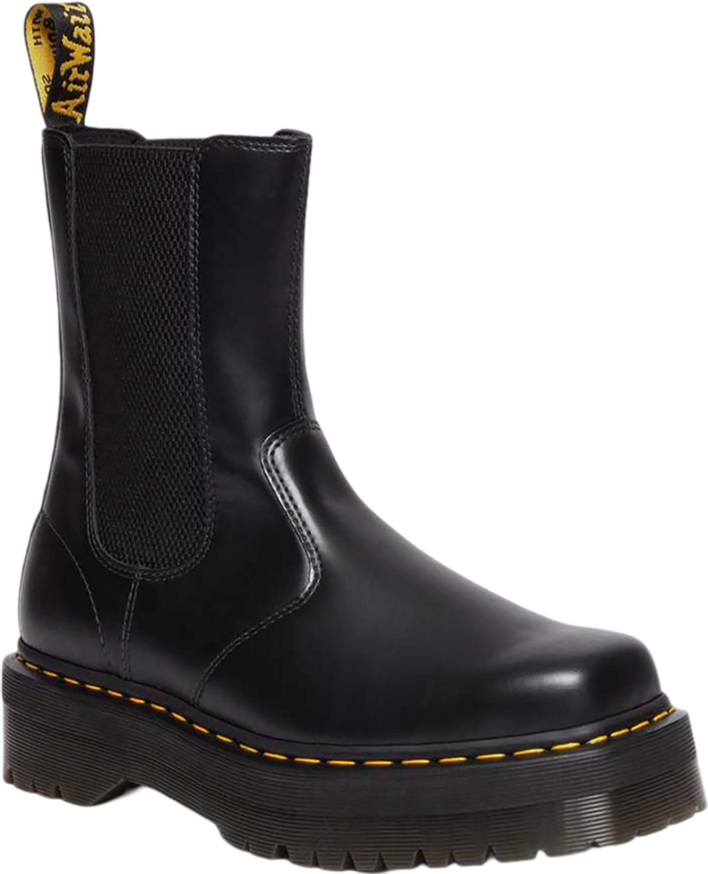 Dr. Martens 2976 Hi Quad Squared Platform Boot in Black