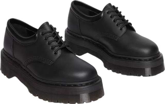 Dr. Martens Vegan 8053 Quad Mono Leather Shoes - Unisex