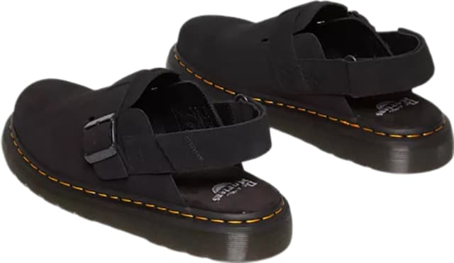 Dr Martens★JORGE II SUEDE SLINGBACK MULES★兼用★BLACK Dr. Martens Jorge II Suede Slingback Mules in Black | NEON
