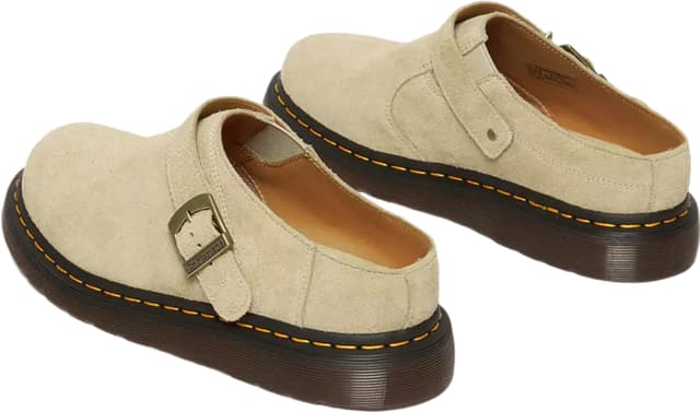 Dr. Martens Isham Desert Oasis Suede Mules - Women's | The