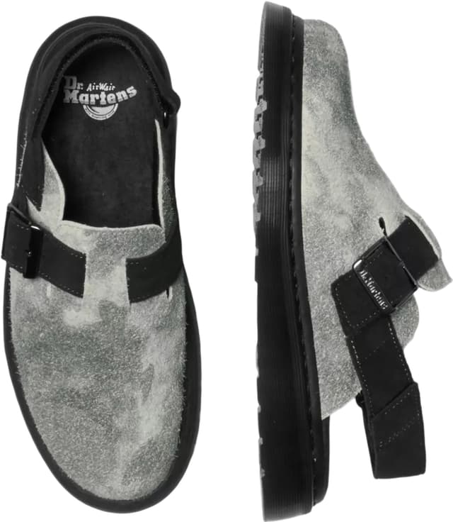 Dr. Martens Jorge Made in England Suede Mules (Brown / Gum