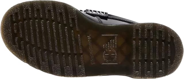 【ブラック（01）】【Dr.Martens】PENTON HEART LOAFER Penton Two-Tone Loafers in Patent Leather Dr. Martens | NEON Canada