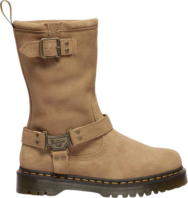 Dr. Martens Anistone Hi Pull On Biker Boots - Unisex | The Last Hunt