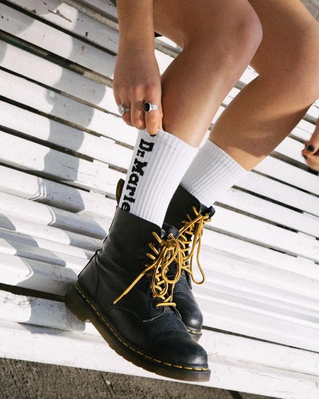 Dr. Martens 1460 Pascal Virginia 8-Eye Leather Boots - Women's