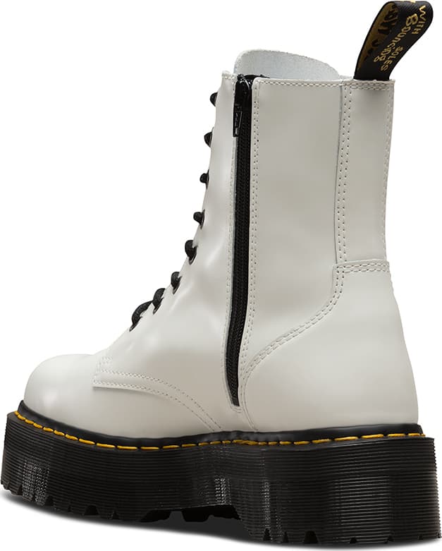 早い者勝ちdr.martens jadon white smooth JADON SMOOTH LEATHER PLATFORM - WHITE | DR. MARTENS
