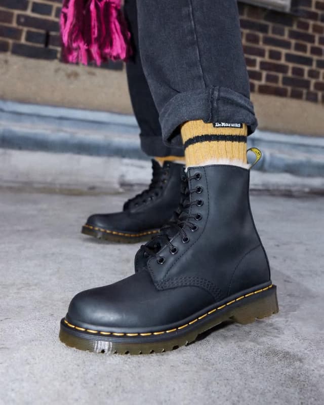 Dr. Martens Fur Lined 1460 Serena Boots - Women's | The Last