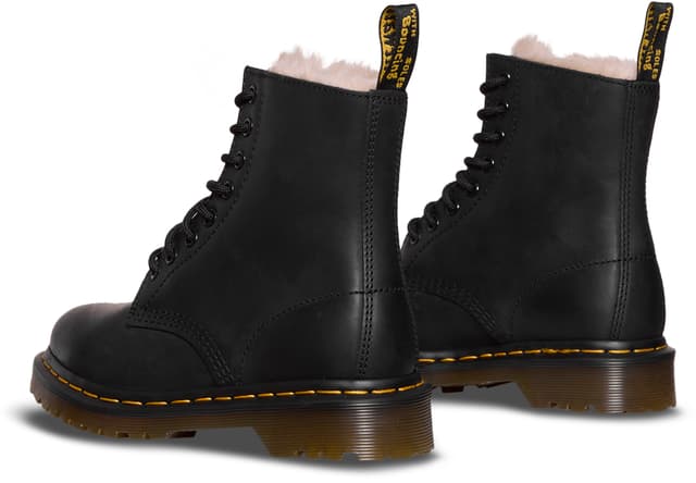 Dr. Martens Fur Lined 1460 Serena Boots - Women's | The Last