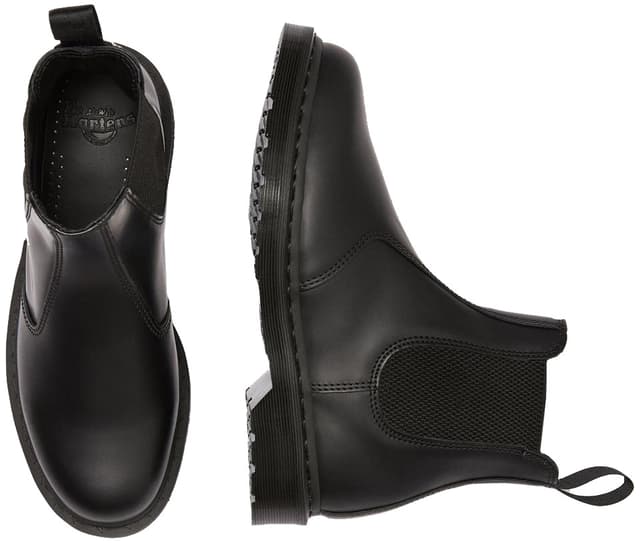 【美品】Dr.Martens 2976 MONO UK9 Dr. Martens 2976 Mono Smooth Leather Black Chelsea Boots UK 9 | eBay